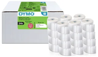 Etiket Dymo LabelWriter multifunctioneel 19x51mm 24 rollen á 500 stuks wit de DYMO – photo produit 2 sur 2