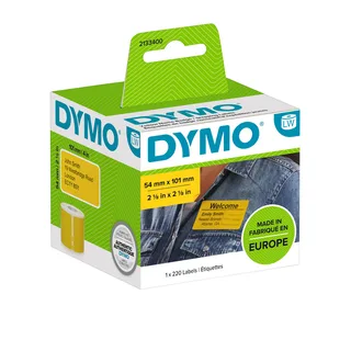 Etiket Dymo LabelWriter naamkaart 54x101mm 1 rol á 220 stuks geel de DYMO – photo produit 1 sur 3