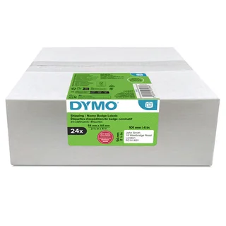 Etiket Dymo LabelWriter naamkaart 54x101mm 24 rollen á 220 stuks wit von DYMO – Produktfoto 1 von 2