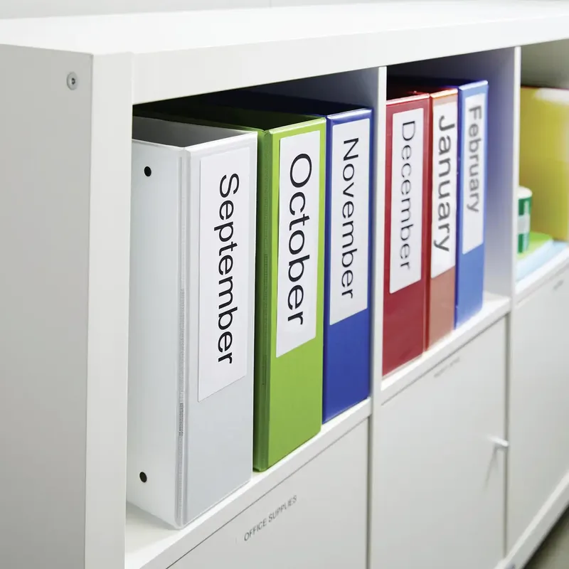 Etiket Dymo LabelWriter naamkaart ordner 59x190mm 1 rol á 110 stuks wit von DYMO – Produktfoto 2 von 2