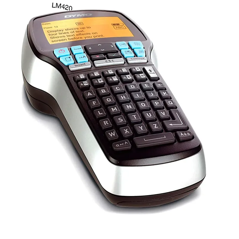 Labelprinter Dymo LabelManager 420P draagbaar abc 19mm zwart in koffer von DYMO – Produktfoto 4 von 6