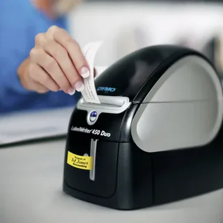 Labelprinter Dymo LabelWriter 450 Duo desktop zwart von DYMO – Produktfoto 2 von 3