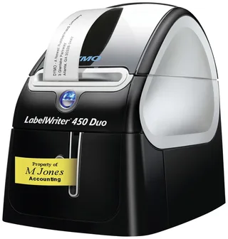 Labelprinter Dymo LabelWriter 450 Duo desktop zwart von DYMO – Produktfoto 3 von 3