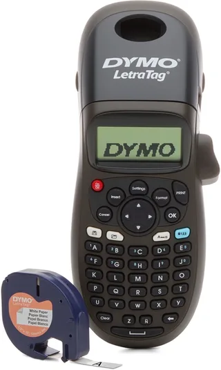 Labelprinter Dymo LetraTag 100H draagbaar abc 12mm zwart by DYMO – product photo 1 of 2