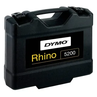 Labelprinter Dymo Rhino 5200 industrieel abc 19mm geel in koffer van DYMO – productfoto 3 van 5