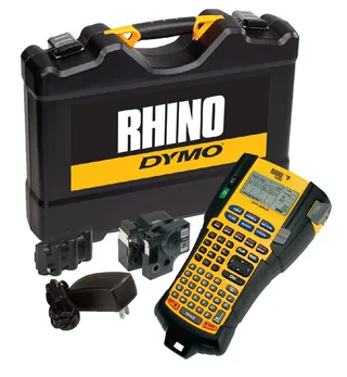 Labelprinter Dymo Rhino 5200 industrieel abc 19mm geel in koffer van DYMO – productfoto 1 van 5