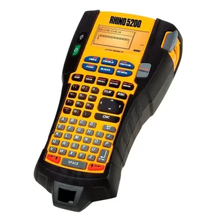 Labelprinter Dymo Rhino 5200 industrieel abc 19mm geel in koffer van DYMO – productfoto 2 van 5