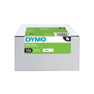 D1-Etikettenband schwarz auf wei 19 mm x 7 m 10 Stck von DYMO – Produktfoto 1 von 3