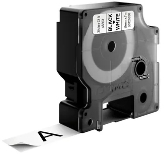 D1-Etikettenband schwarz auf wei 19 mm x 7 m von DYMO – Produktfoto 3 von 3
