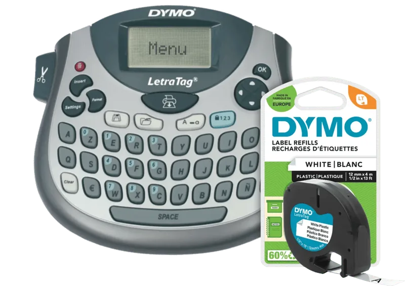 LetraTag LT-100T Labelprinter + 1 extra label by DYMO – product photo