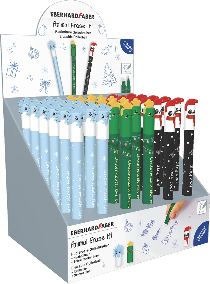Gelschreiber Animal Erase It! WINTER, 36er von Eberhard Faber – Produktfoto