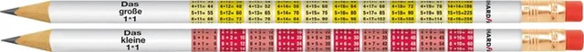 grafietpotlood - met rekensommen - gum tip - EF-511800
