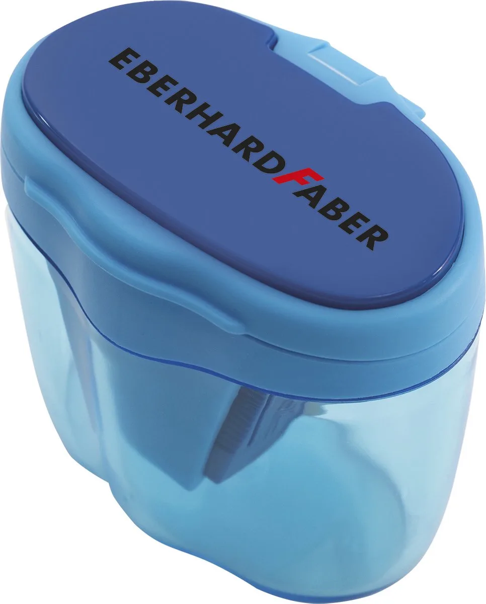 puntenslijper - 3-gaats - EF-585149 van Eberhard Faber in Blauw – productfoto