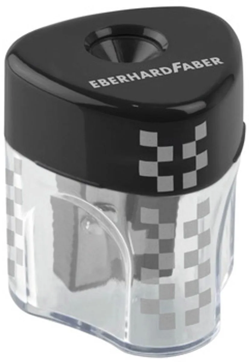 puntenslijper - Mini Winner - met kunststof opvangbakje - EF-585131 van Eberhard Faber in Assorti – productfoto