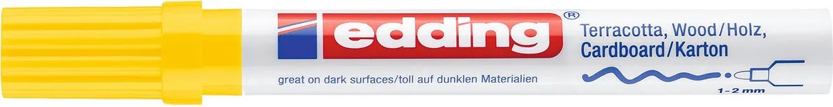 Decoratie marker Edding 4040-05 by edding in Yellow – product photo