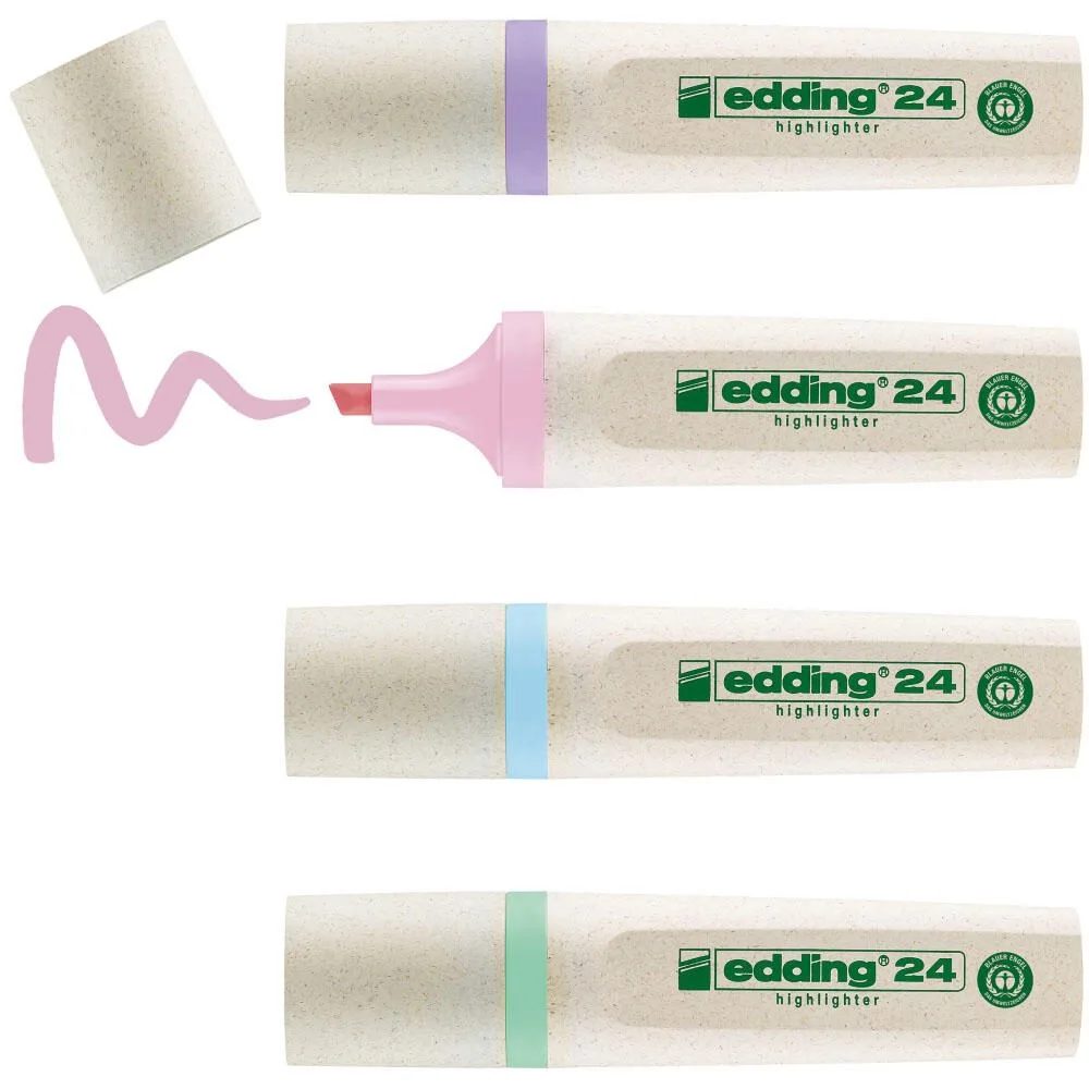 e-24 Textmarker Mehrfarbig van edding – productfoto