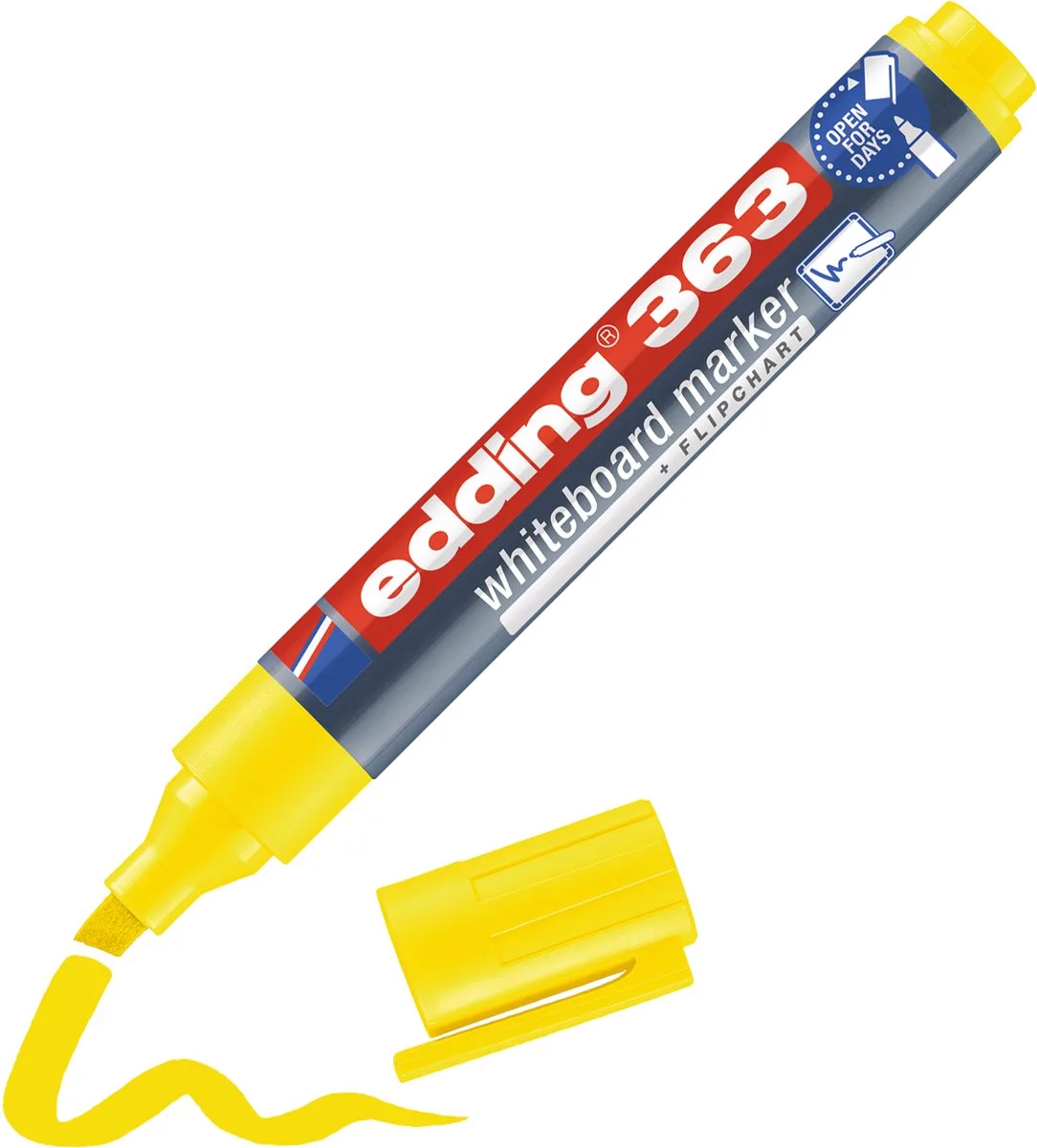 E-363 whiteboardmarker, 1-5 mm, 10 stuks fra edding i Lilla – produktbillede