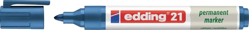 edding 21 permanent marker EcoLine 4-21003 Permanentmarker Blau wasserfest: Ja by edding – product photo
