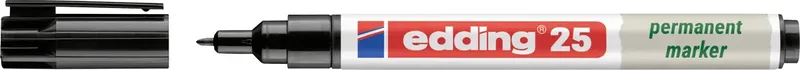Edding 25 EcoLine 4-25001 Permanentmarker Schwarz wasserfest: Ja by edding – product photo