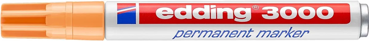 Edding 3000 permanent marker - Incl. Goodie de edding en Lichtoranje – photo produit