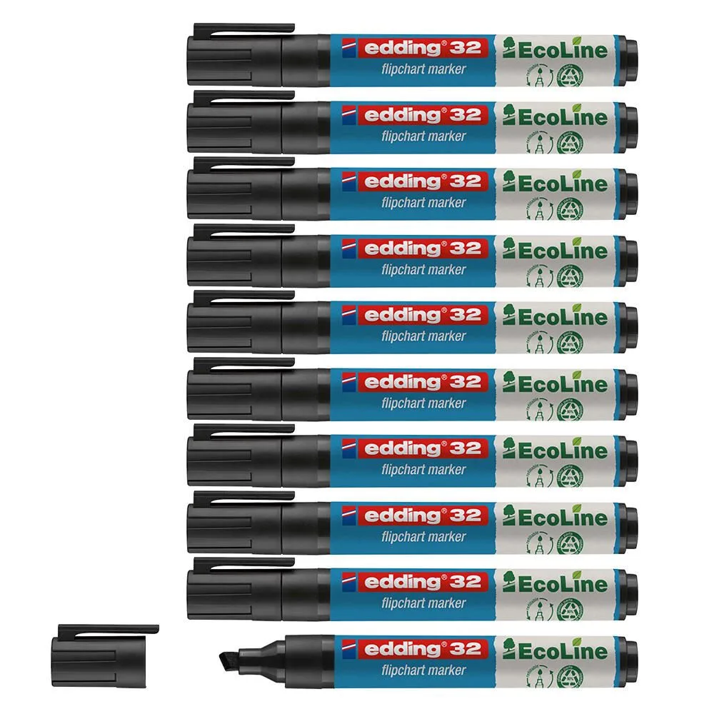 edding 32 Flipchart-Marker 1.0 - 5.0 mm Schwarz de edding – photo produit