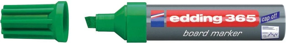 Edding 365 Whiteboard Marker de edding en Vert – photo produit