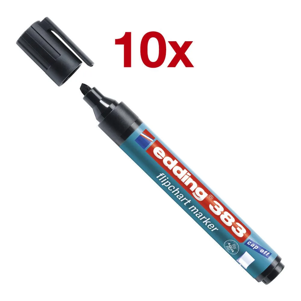 edding 383 Flipchart-Marker 1.0 - 5.0 mm Schwarz de edding – photo produit