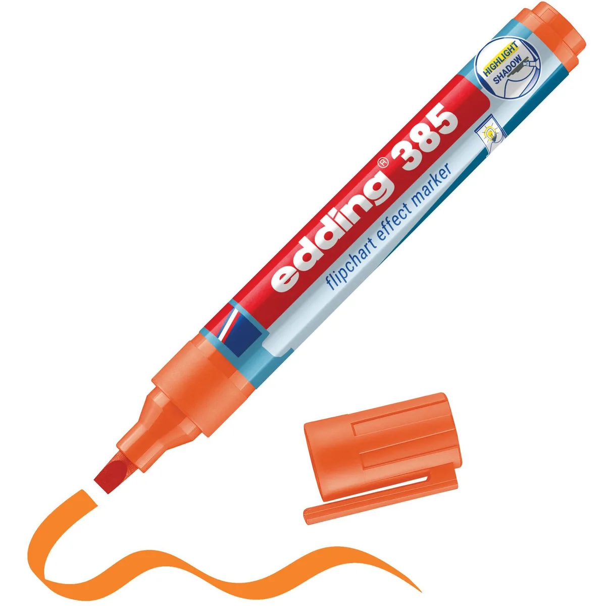 edding 385 Flipchart-Marker 1.0 - 5.0 mm orange fra edding – produktbillede