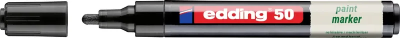 Edding 50 EcoLine 4-50-001 Lackmarker Schwarz 2 mm, 3 mm von edding – Produktfoto