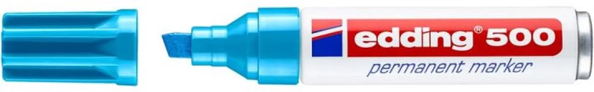 Edding 500 - Permanent Marker - Lichtblauw by edding in Licht Blauw – product photo