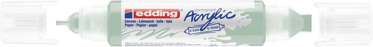 Edding 5400 3D double liner - Acrylmarker - Mellow (928) fra edding i Mint – produktbillede