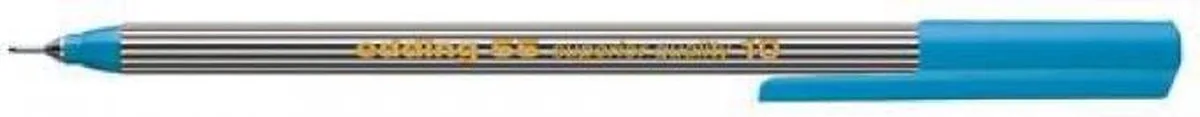 edding-55 fineliner lichtblauw van edding in De (hoofd)kleur(en) van het product. – productfoto