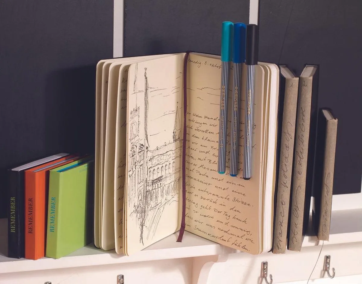 edding-55 fineliner van edding in Oranje – productfoto