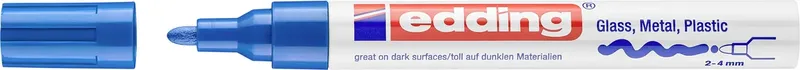 Edding 750 4-750-9-003 Lackmarker Blau 2 mm, 4 mm by edding – product photo