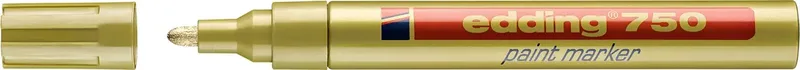 Edding 750 paint marker 4-750053 Lackmarker Gold 2 mm, 4 mm de edding – photo produit