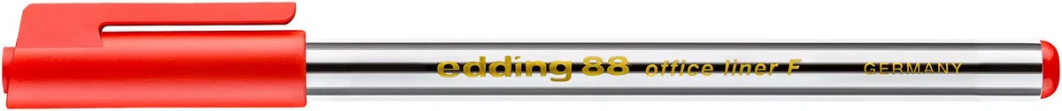 edding 88 Office Liner Fineliner 0.6 mm Rot de edding – photo produit