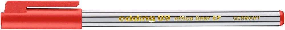 edding 89 Office Liner Fineliner 0.3 mm Rot von edding – Produktfoto