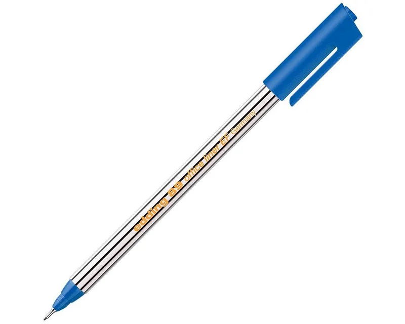 Fineliner 89-EF, (1-tlg), mit umsteckbarer Kappe by edding in Blue – product photo