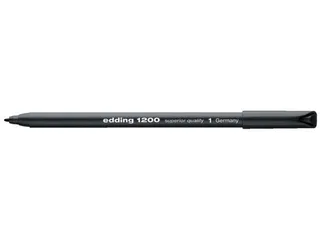 Fineliner edding 1200 001 fijn zwart by edding – product photo 1 of 3