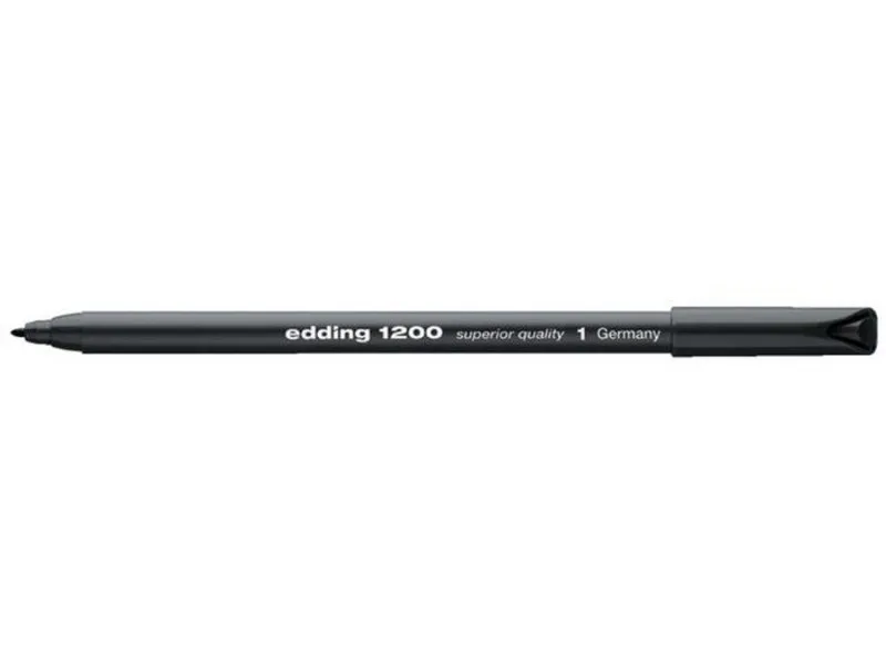 Fineliner edding 1200 001 fijn zwart by edding – product photo 1 of 3