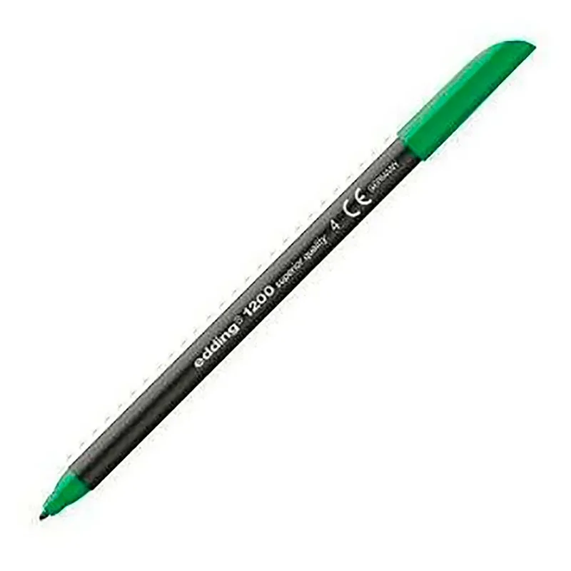 Fineliner edding 1200 004 fijn groen van edding – productfoto 2 van 3