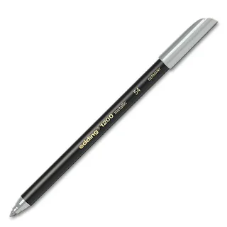 Fineliner edding 1200 054 fijn metallic zilver van edding – productfoto 1 van 3