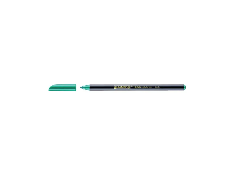 Fineliner edding 1200 074 fijn metallic groen by edding – product photo 1 of 2