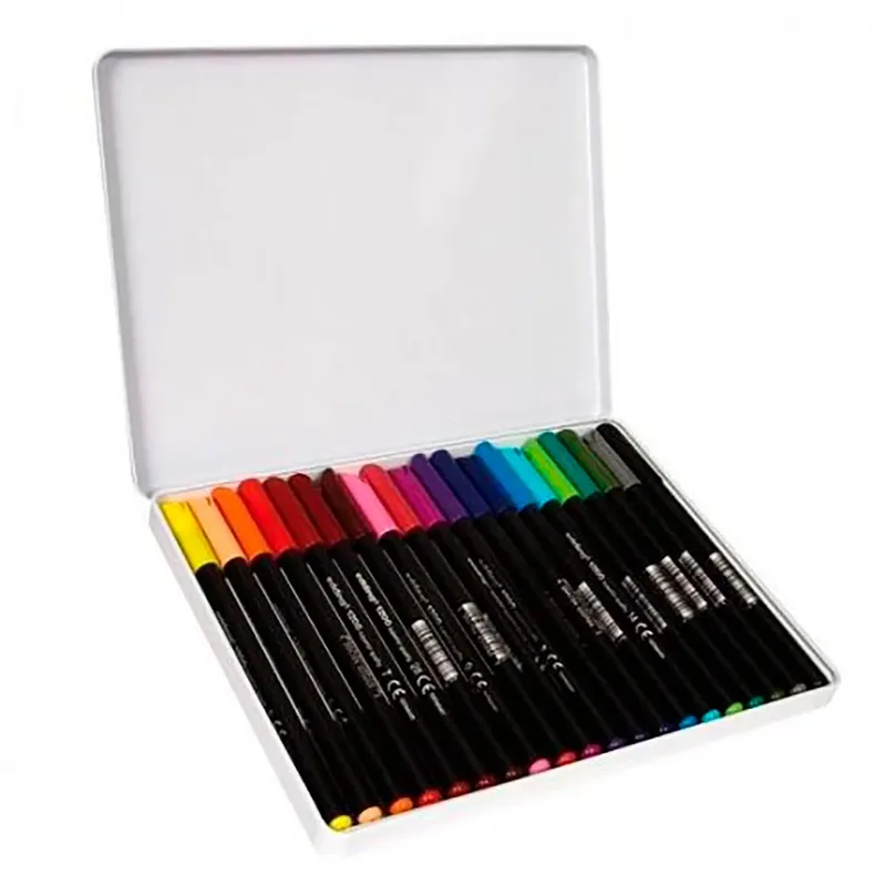 Fineliner edding 1200 fijn assorti blik à 20 stuks by edding – product photo 2 of 3