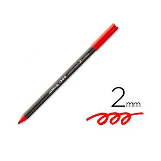 Fineliner edding 1300 medium rood von edding – Produktfoto 2 von 2