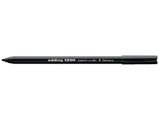 Fineliner edding 1300 medium zwart by edding – product photo 1 of 2