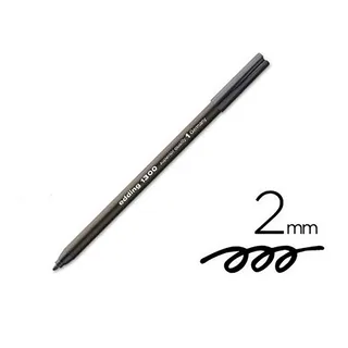 Fineliner edding 1300 medium zwart by edding – product photo 2 of 2