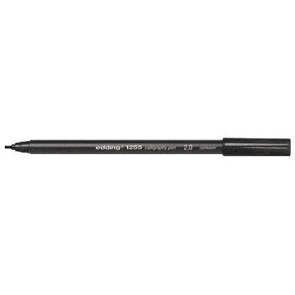Kalligrafiepen edding 1255 2.0mm zwart by edding – product photo