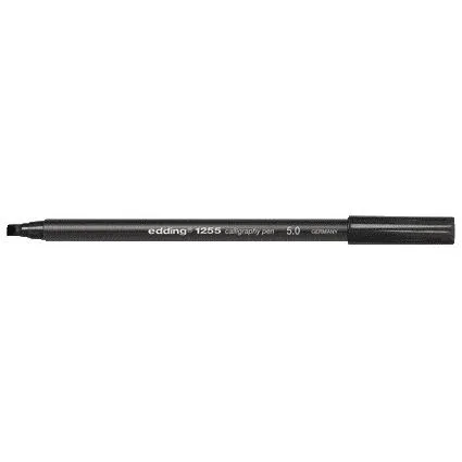 Kalligrafiepen edding 1255 5.0mm zwart by edding – product photo
