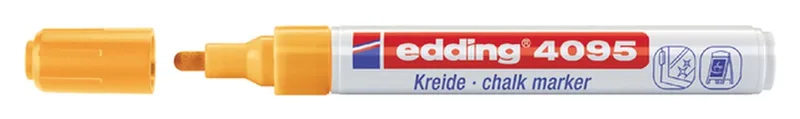 Krijtstift edding 4095 rond 2-3mm neon oranje van edding – productfoto